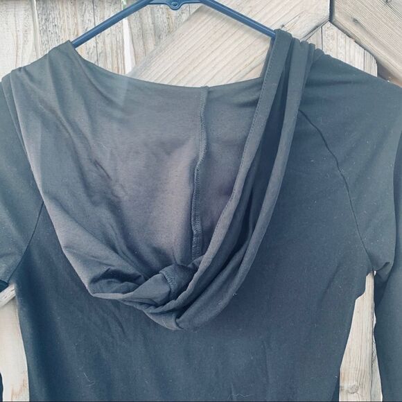 No Boundaries top hooded pocket lace up thin XS - Picture 7 of 8